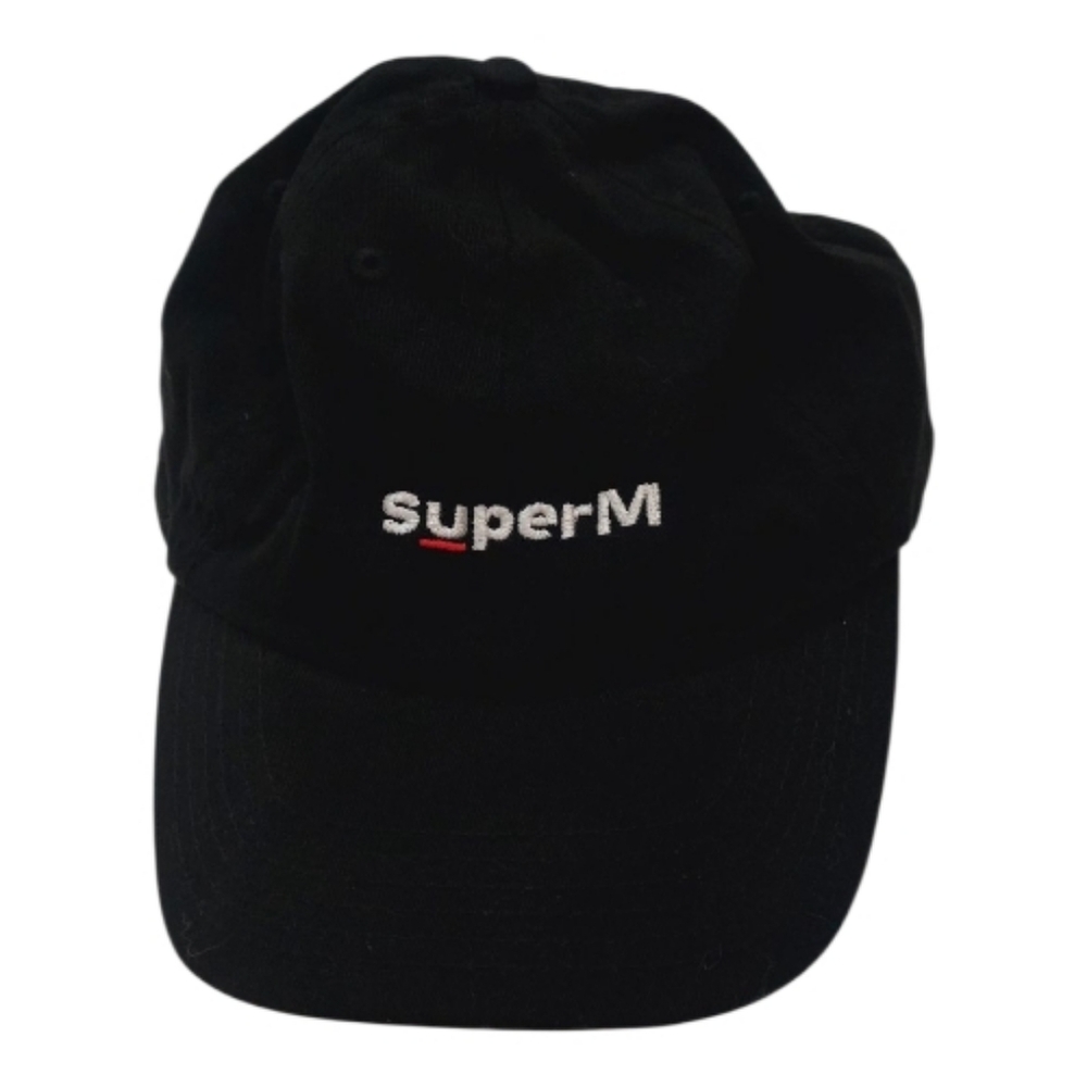 SuperM K Pop Black Hat Cotton
